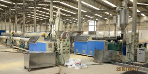 HDPE Gas/Water Supply Pipe Extrusion Line