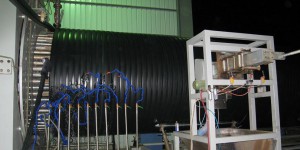 HDPE Large Calibrator Hollow Wall Winding Line